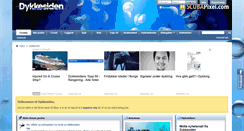 Desktop Screenshot of dykkesiden.com